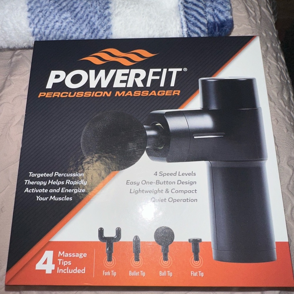 Powerfit percussion massager